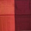 Jewel-Toned Burgundy & Orange Uppada Soft Silk - Image 2