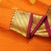 Orange Jacquard & Purplish Pink Pure Kanchipuram Silk Saree
