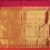 Orange Jacquard & Purplish Pink Pure Kanchipuram Silk Saree - Image 4