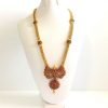 Ornate Double Peacock Kemp Haaram with Matching Jhumkas - Image 3