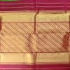 Parrot Green & Jewel Pink Handloom Pure Kanchipuram Silk Saree - Image 5