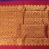 Purple Brocade Pure Kanchipuram Silk Saree - Image 5